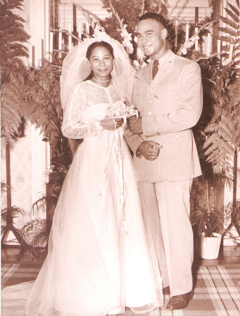 Soon after commissioning as an officer in the United States Army, Second Lieutenant Arthur J. Gregg married Charlene McDaniel in 1950. (Courtesy of Alicia Gregg Collier) 